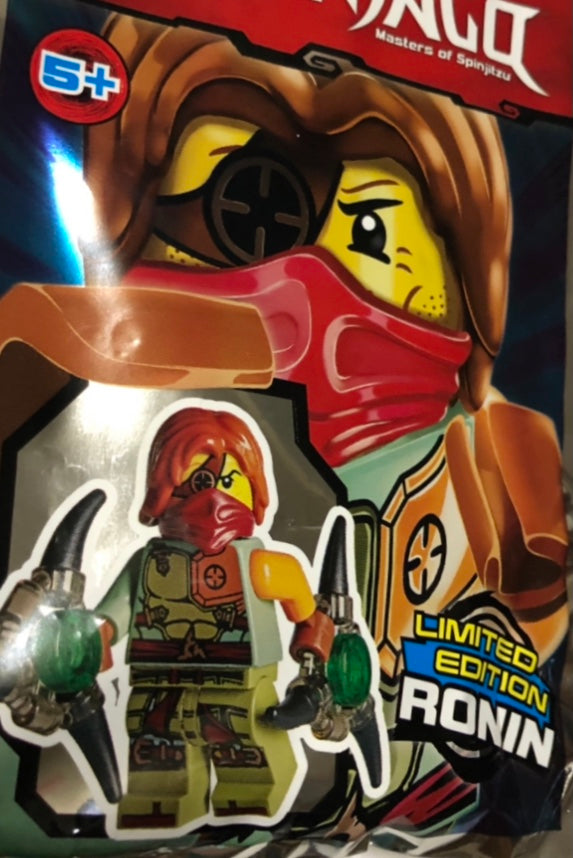 LEGO Ninjago Limited Edition Ronin Minifigure Foil Pack Bag 891618