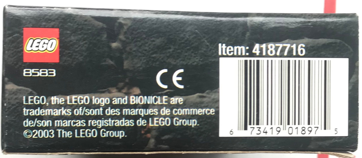 LEGO Bionicle Matoran of Mata Nui Hahli Set 8583
