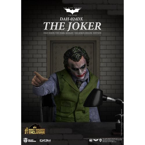 Dark Knight Joker DAH-024DX 8-Ction Deluxe Action Figure (Pre-Order)