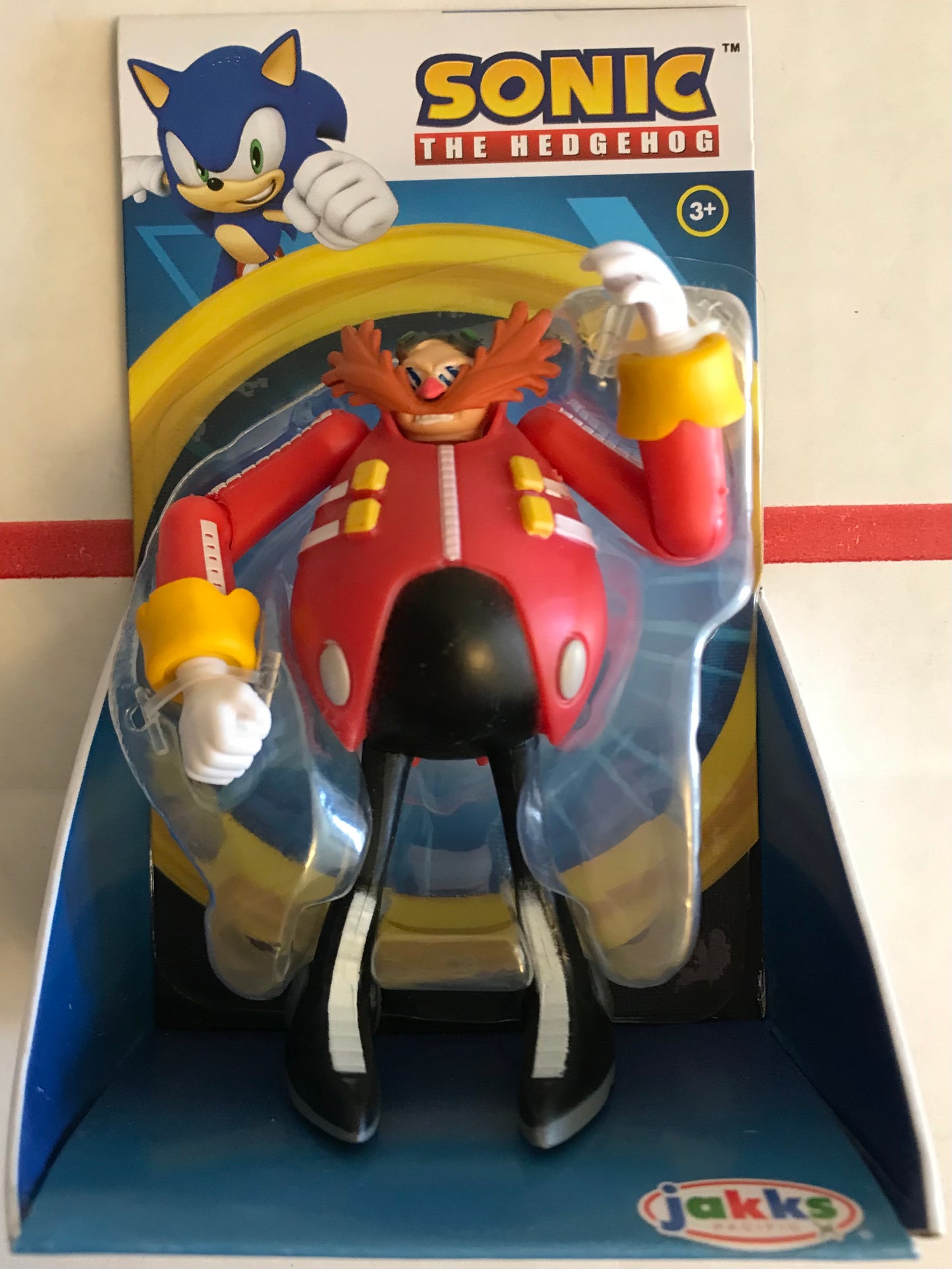 Jakks Sonic 2.5" Inch Modern Dr. Eggman Articulated Figure Wave 5 Checklane