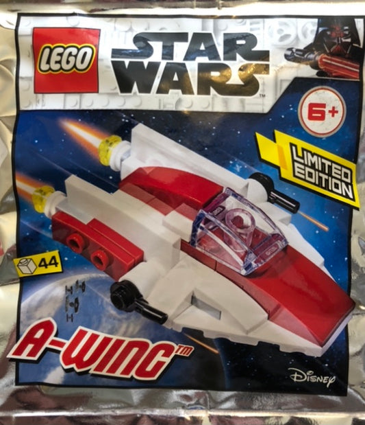 LEGO Star Wars Limited Edition A-Wing Foil Pack Bag Build Set 912060