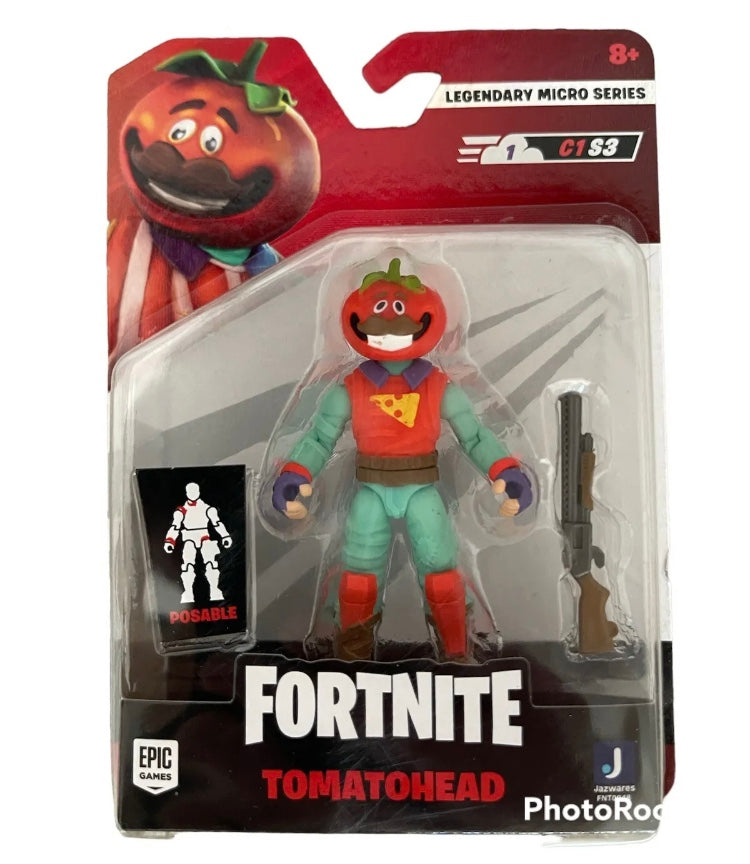 Fortnite Legendary Micro Series 2.5” Inch Articulated Figure TomatoHead
