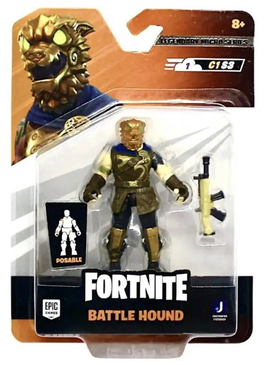 Fortnite Legendary Micro Series 2.5” Inch Articulated Figure Battle Hound