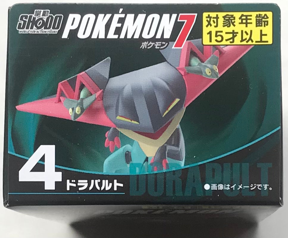 Pokémon Shodo Volume 7 Dragapult 3" Inch Action Figure