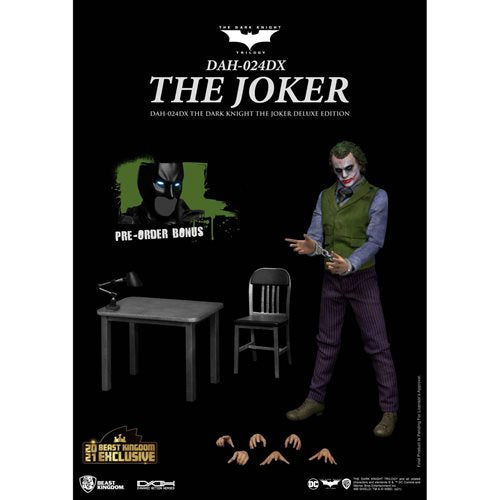 Dark Knight Joker DAH-024DX 8-Ction Deluxe Action Figure (Pre-Order)