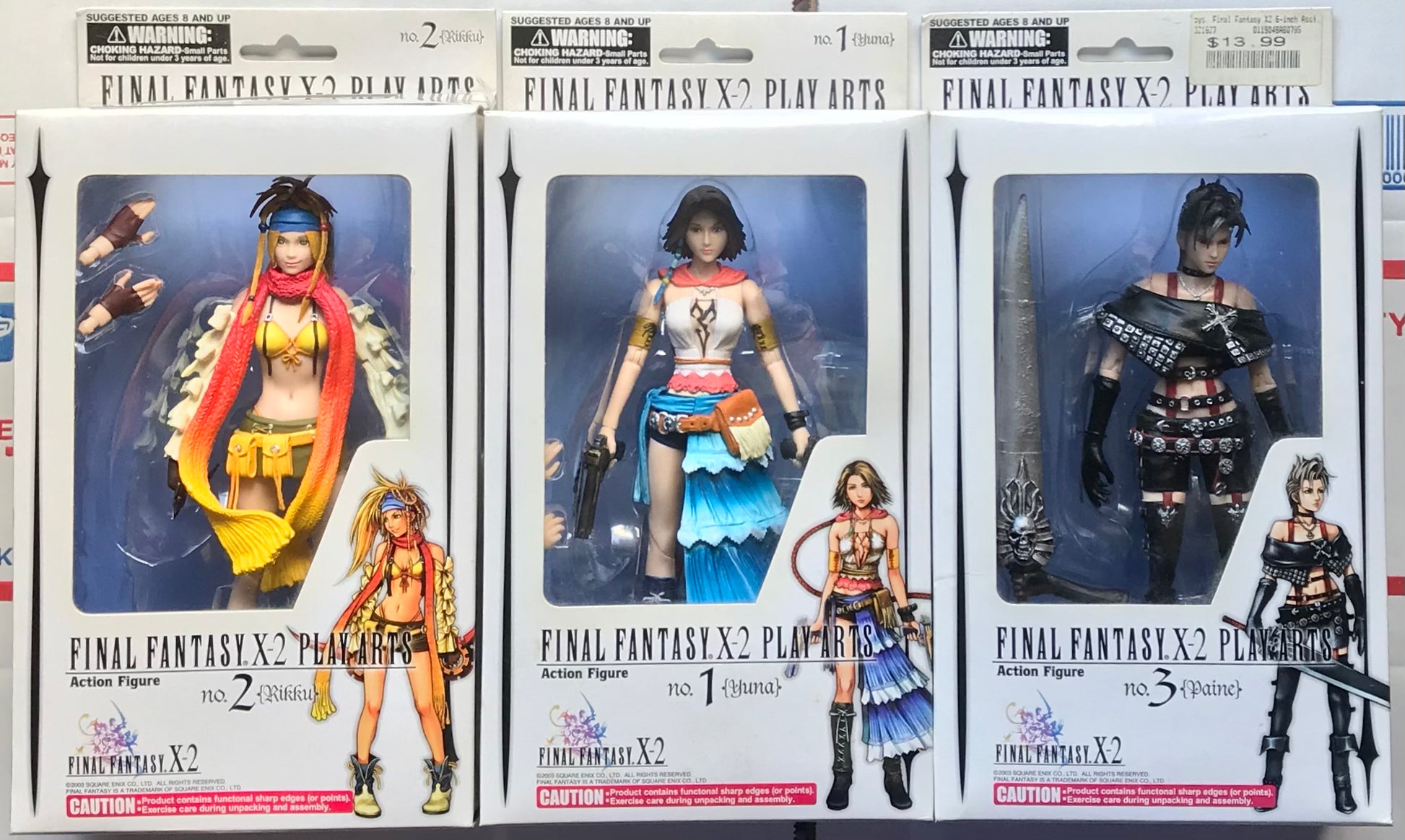 Yuna No 1 Final Fantasy X-2 Play Arts Action Figure for sale