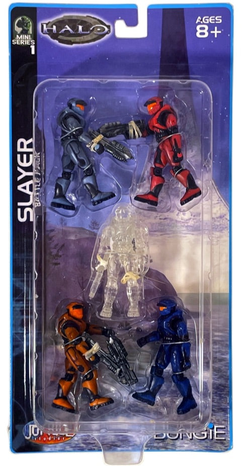 Joyride Studios Halo Mini Series 1 Campaign Slayer 5-Pack Action Figure Set