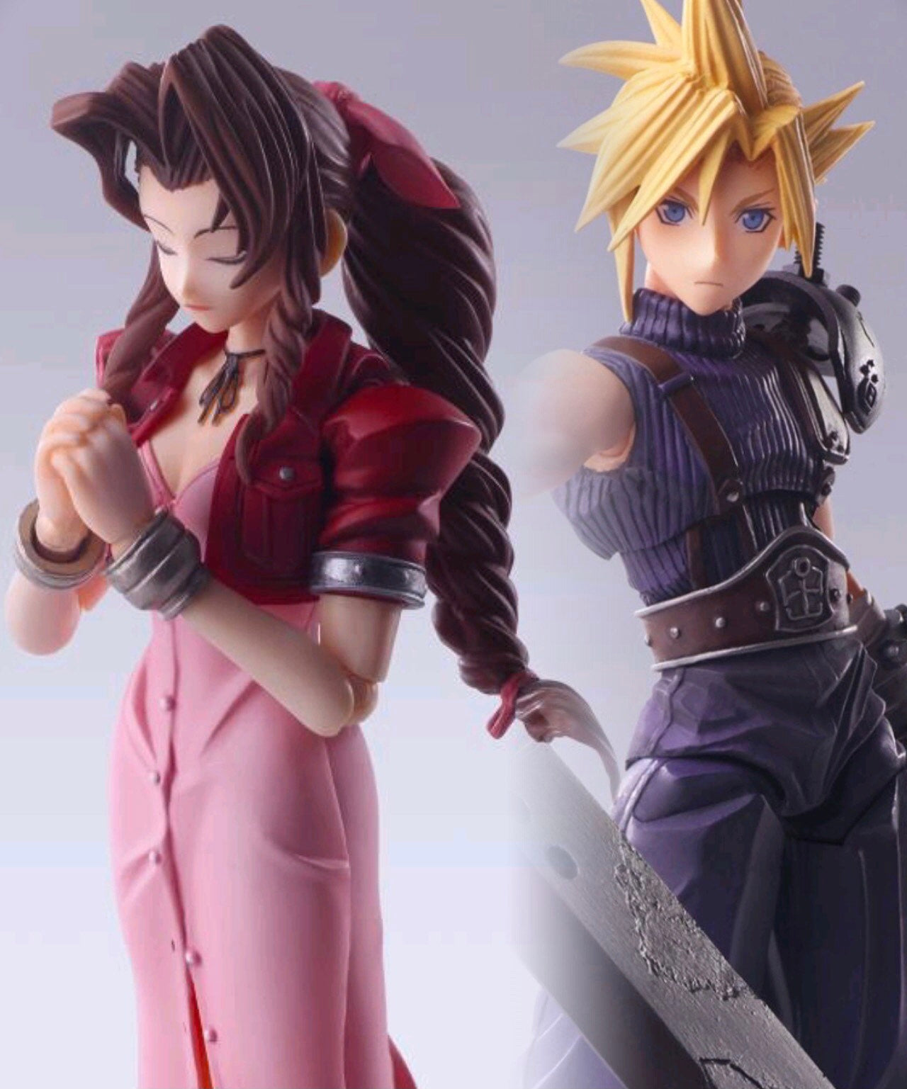 Bring Arts Final Fantasy VII Aerith and Cloud + NFT Action Figure BUNDLE/LOT (Pre-Order)