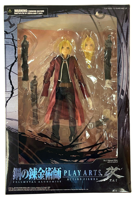 Play Arts Kai Fullmetal Alchemist Brotherhood Edward (Ed) Elric (Used)