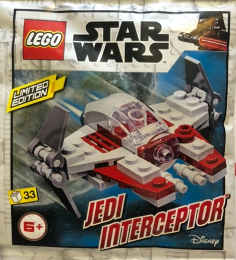 LEGO Star Wars Limited Edition Obi-Wan Kenobi Jedi Interceptor Foil Pack Bag Build Set 912066