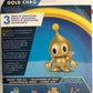 Jakks Sonic 2.5" Inch Articulated Figure Wave 3 Gold Chao