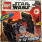 LEGO Star Wars Limited Edition First Order SF TIE Fighter Foil Pack Bag Set 911953