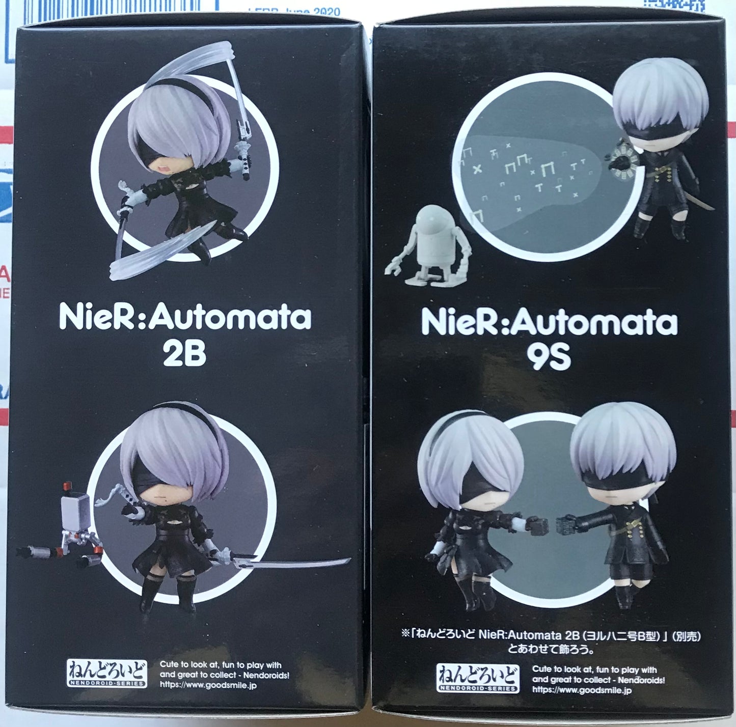 NieR: Automata 2B 9S Nendoroid Action Figure - ReRun BUNDLE/LOT