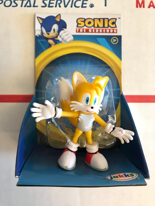 Jakks Sonic 2.5" Inch Modern Tails Articulated Figure Wave 5 Checklane