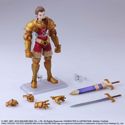 Final Fantasy Tactics Delita Heiral Bring Arts Action Figure (Pre-Order)