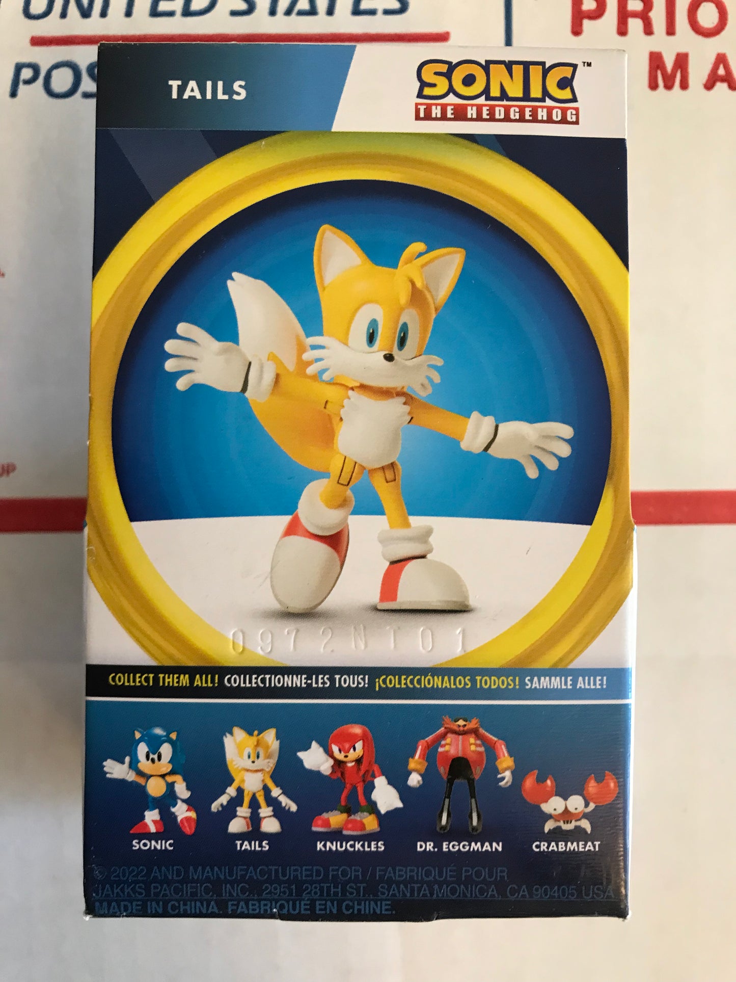 Jakks Sonic 2.5" Inch Modern Tails Articulated Figure Wave 5 Checklane