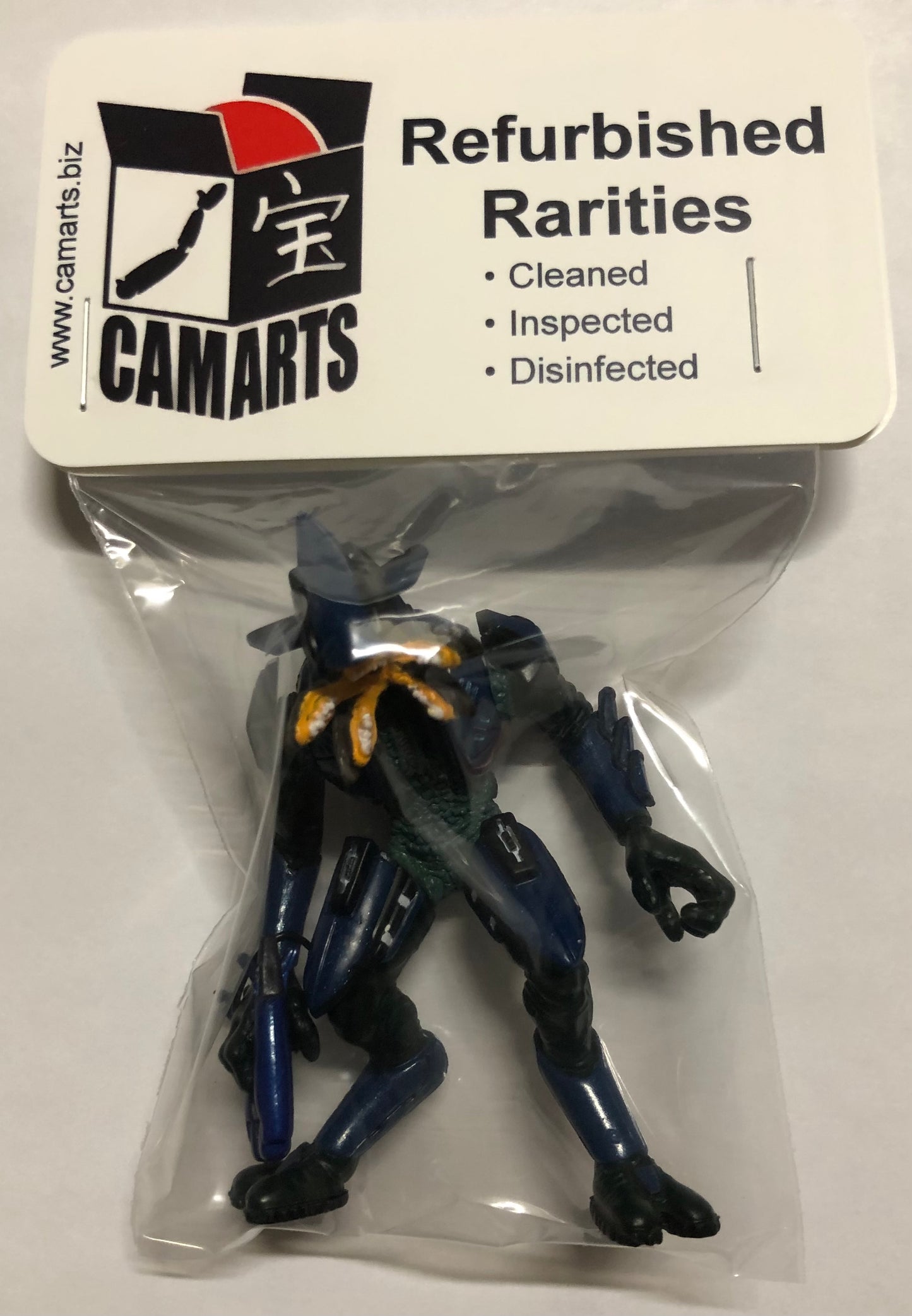 Joyride Studios Halo Mini Series Campaign Covenant Blue Elite Action Figure (Refurbished)