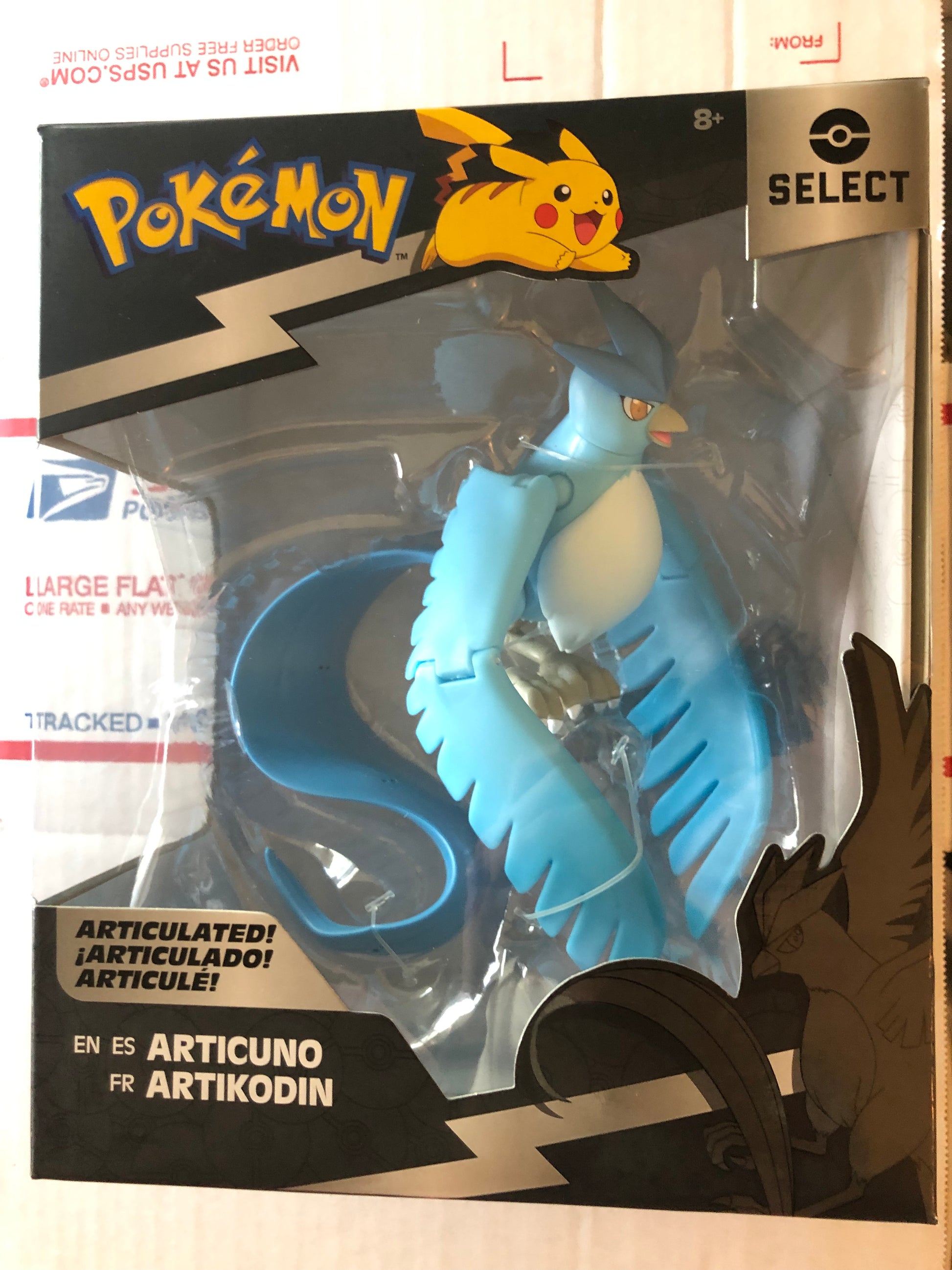  Pokémon Pokemon Articuno, Super-Articulated 6-Inch