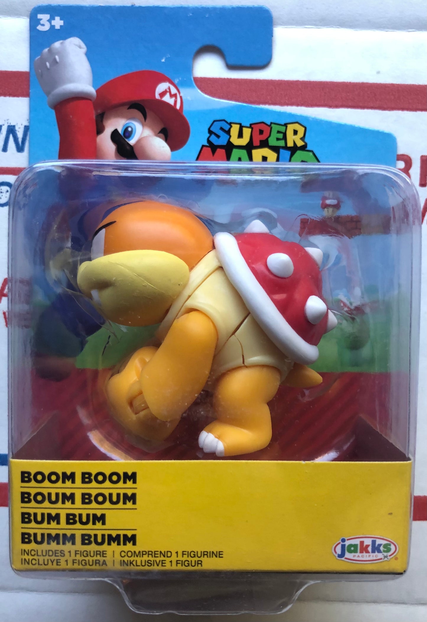 Jakks Super Mario Boom Boom Koopaling 2.5” Inch Articulated Figure