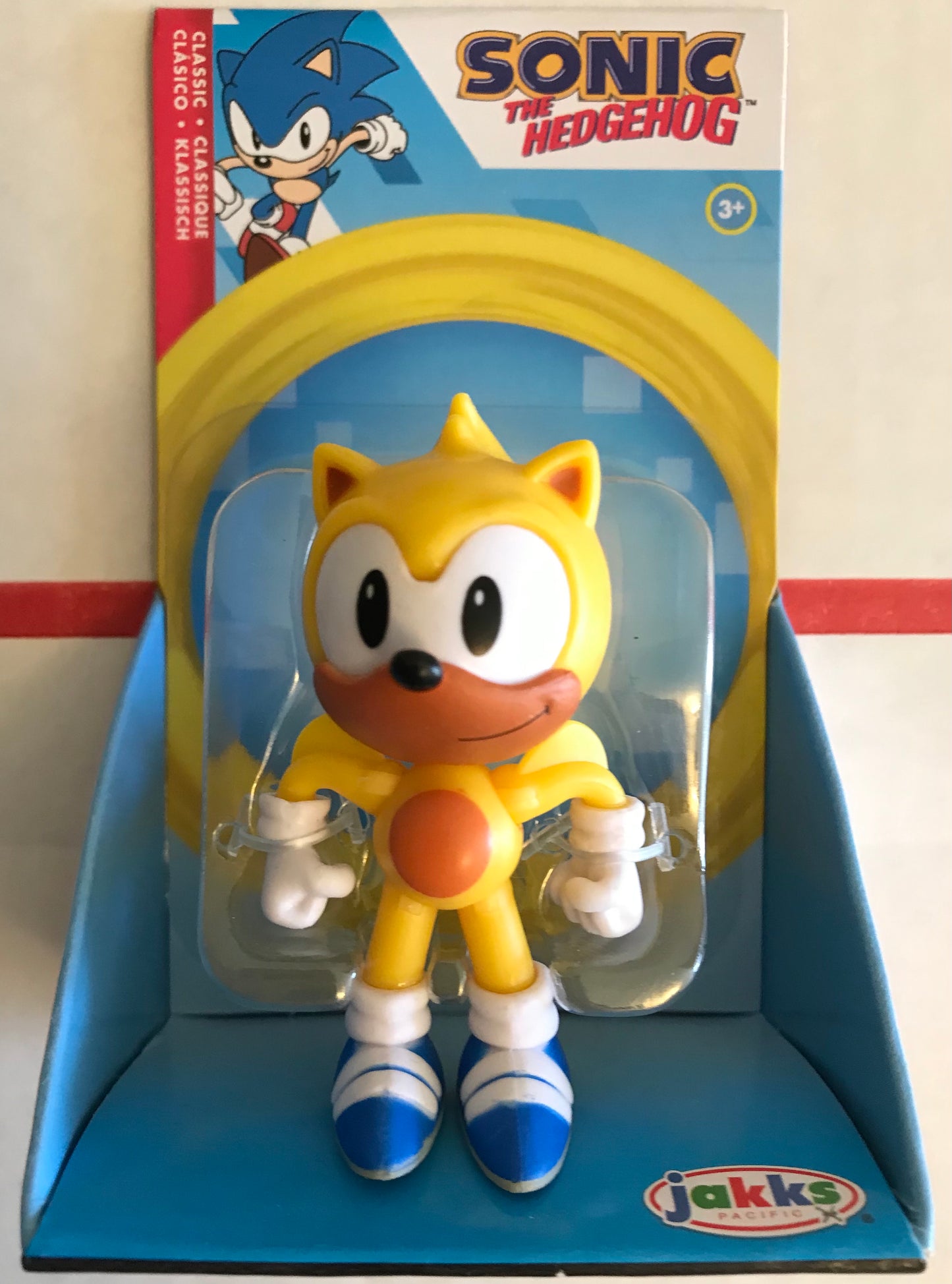 Jakks Sonic 2.5" Inch Classic Ray Articulated Figure Wave 7 Checklane