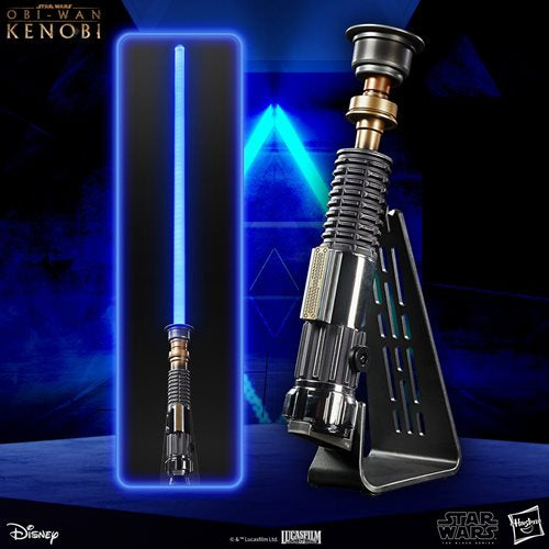 Star Wars The Black Series Elite Obi-Wan Kenobi Force FX Lightsaber Prop Replica (Pre-Order)