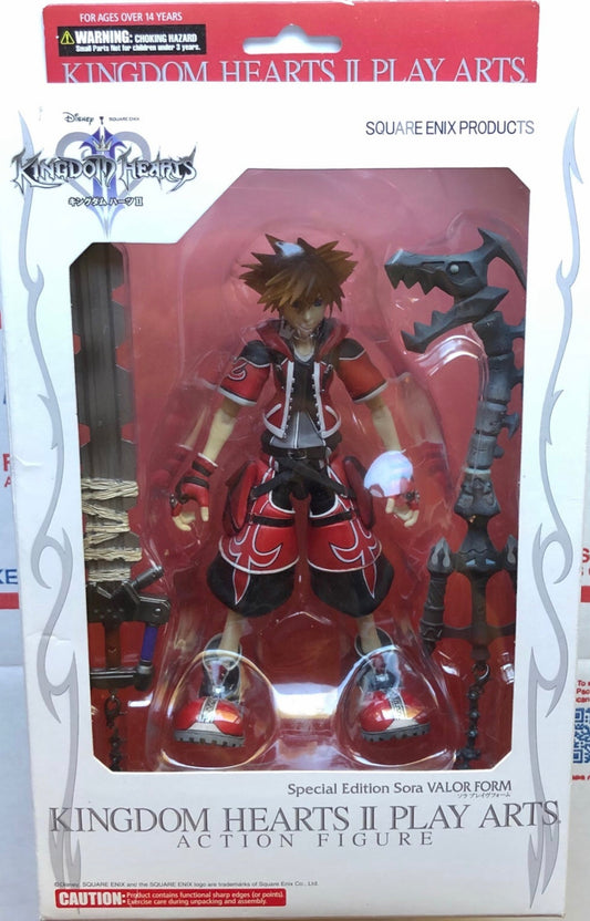 Play Arts Kingdom Hearts II (2) Valor Form Sora Figure (Used)