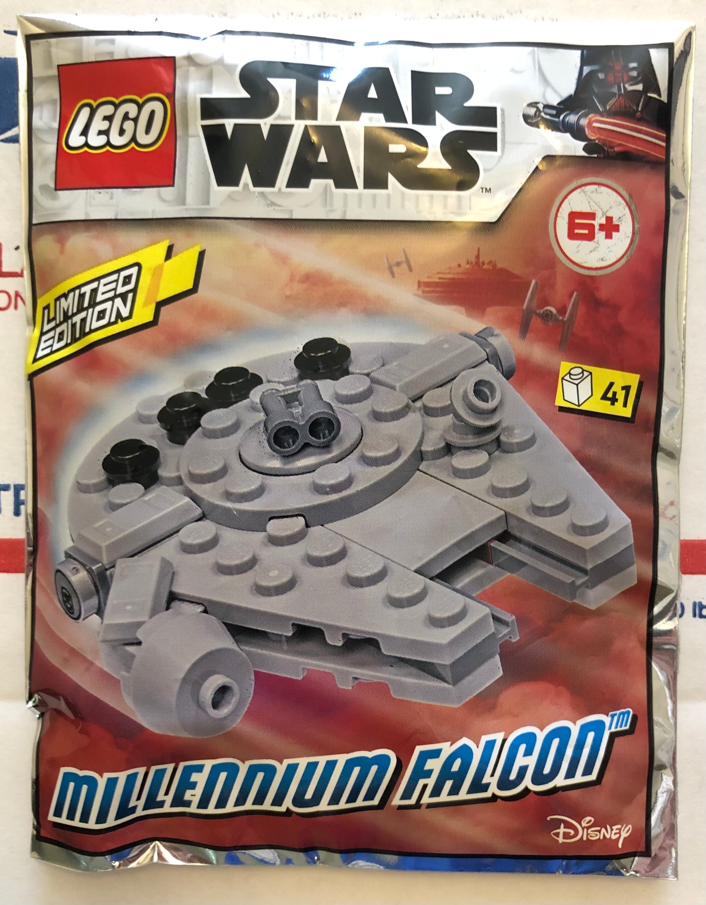 LEGO Star Wars Limited Edition Millennium Falcon Foil Pack Bag Build Set 912280