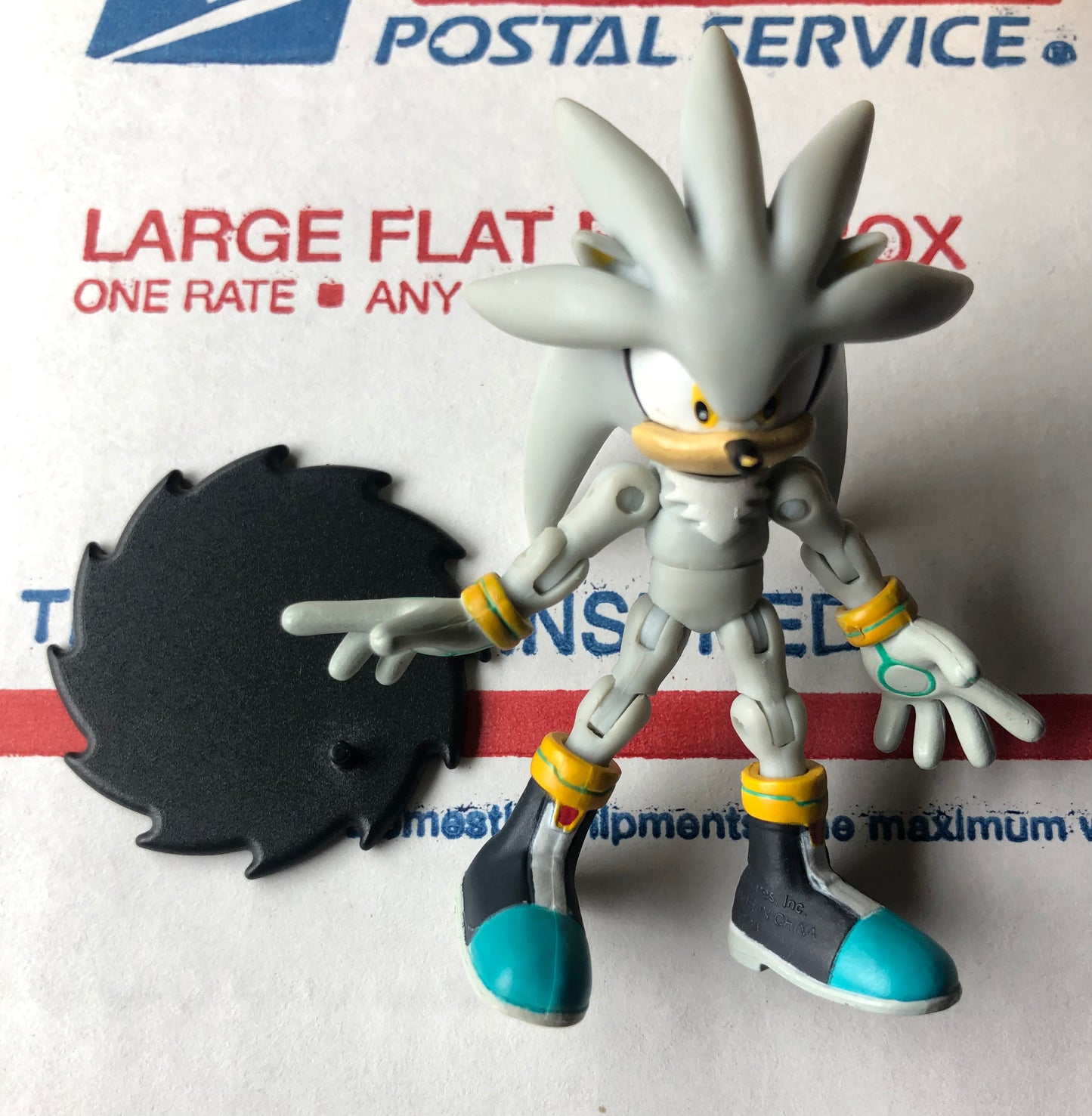 Jazwares Sonic 3" Inch Silver The Hedgehog Action Figure (Used)