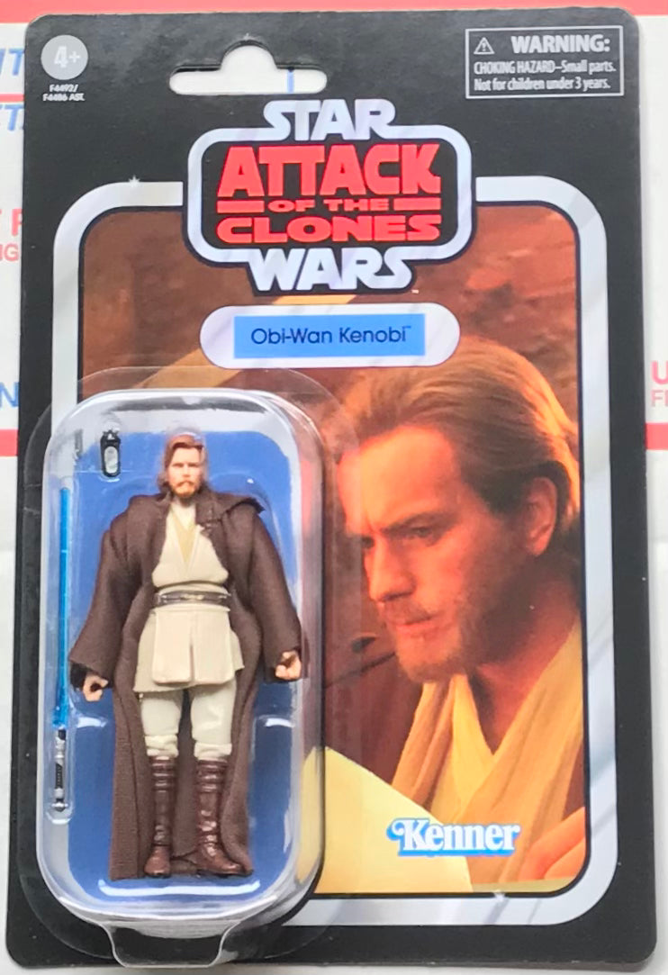Star Wars Attack of the Clones The Vintage Collection Obi-Wan Kenobi 3 3/4-Inch Kenner Figure
