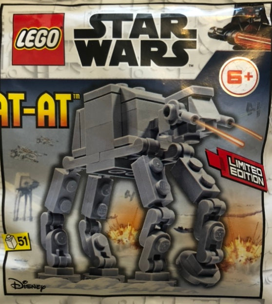 LEGO Star Wars Limited Edition AT-AT Foil Pack Bag Build Set 912061