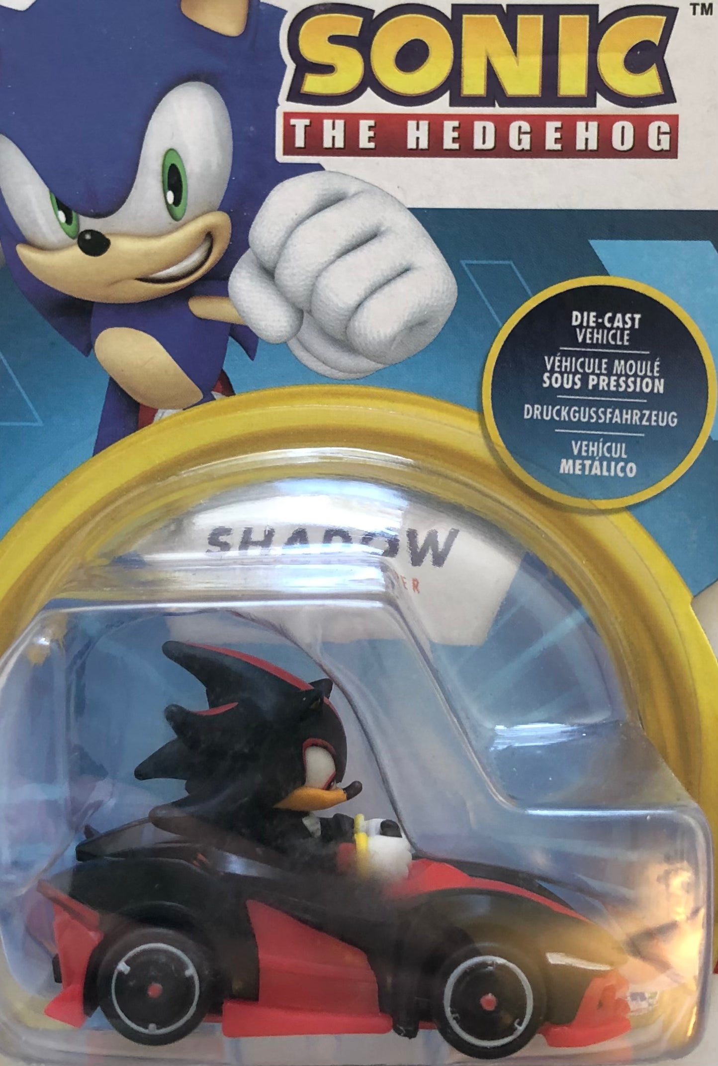 Jakks Sonic Team Racers Mini Shadow the Hedgehog Toy