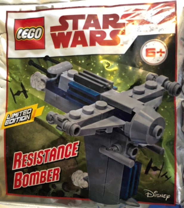 LEGO Star Wars Limited Edition Resistance Bomber Foil Pack Bag Build Set 911944
