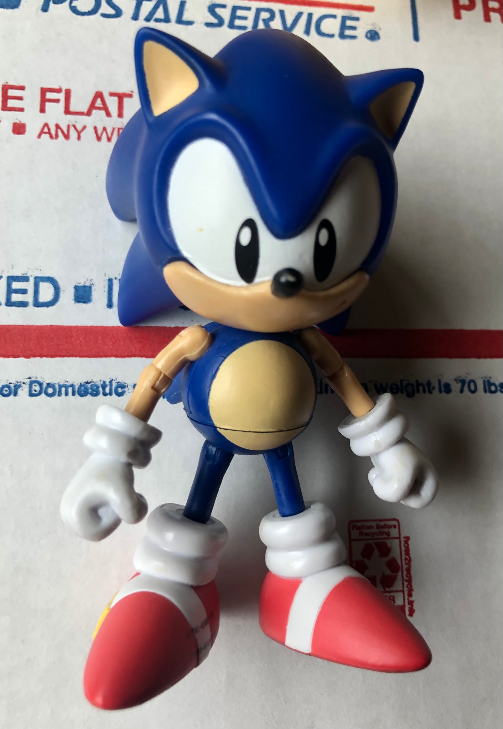 Action Figures Boneco Sonic The Hedgehog Gold Classic Heroes Of