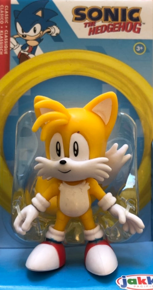 Jakks Sonic 2.5" Inch Classic Tails Articulated Figure Wave 4 Checklane