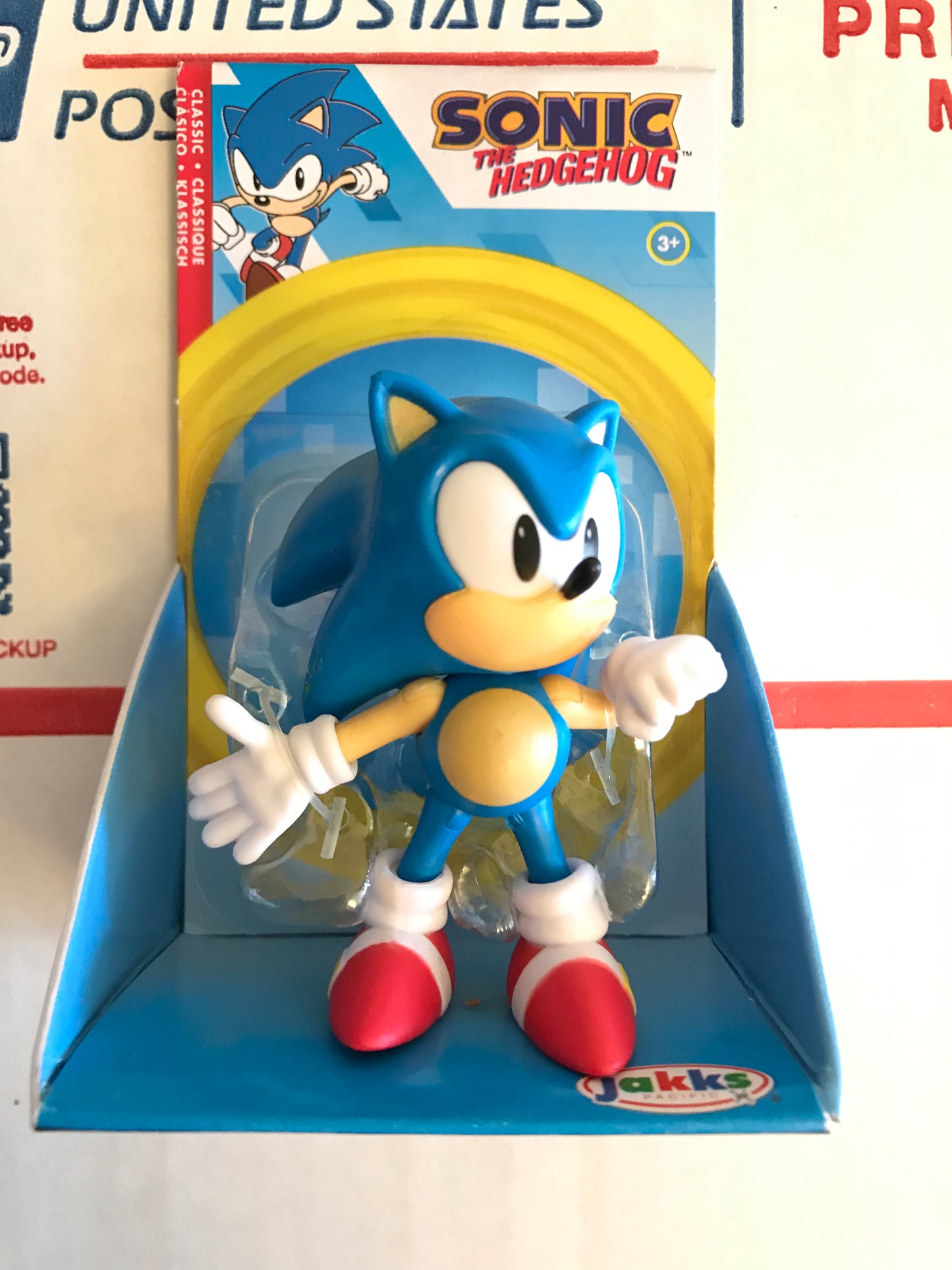 Jakks Sonic 2.5" Inch Classic Sonic Articulated Figure Wave 5 Checklane