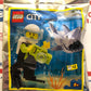 LEGO City Diver and Shark Minifigure Foil Pack Bag Set 952019