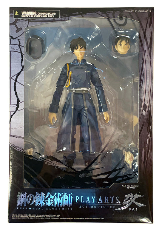 Play Arts Kai Fullmetal Alchemist Brotherhood Roy Mustang Action Figure