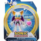 Jakks Sonic 4" Inch Articulated Figure Wave 8 Rouge With Accessory