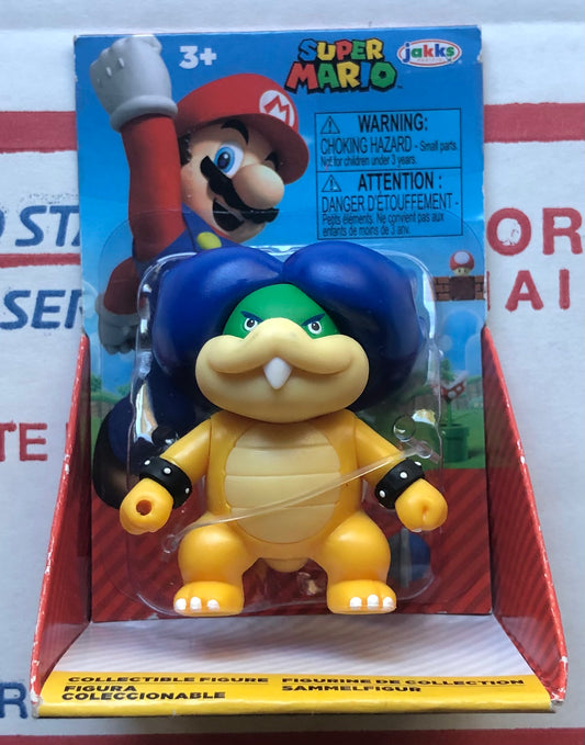 Jakks Super Mario Ludwig Koopa Koopaling 2.5” Inch Articulated Aisle Figure