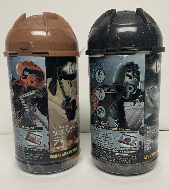 Bionicle LEGO Toa Whenua and Onewa Metru Nui BUNDLE/LOT