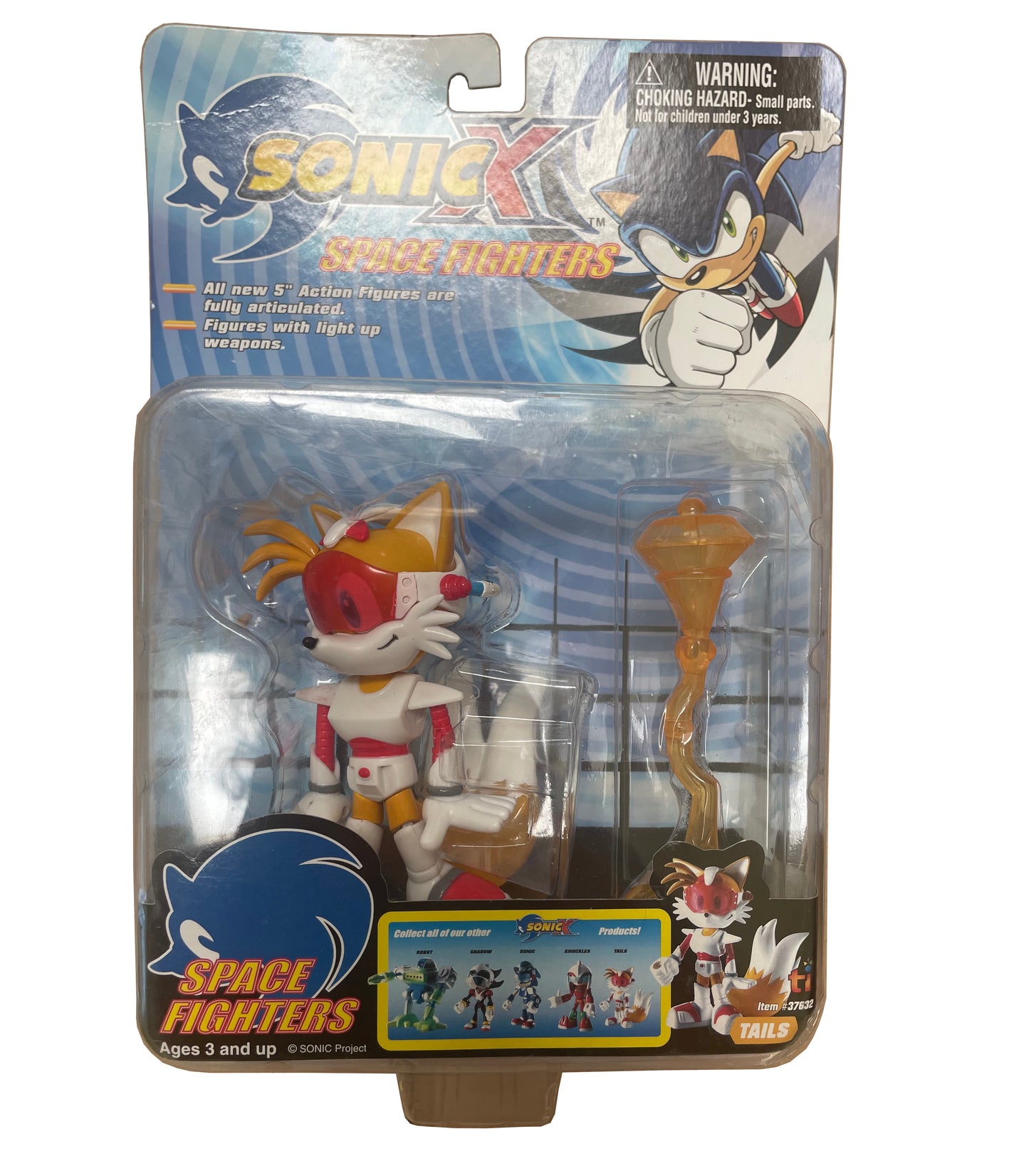 Toy Island Space Fighters Sonic X Tails Action Figure