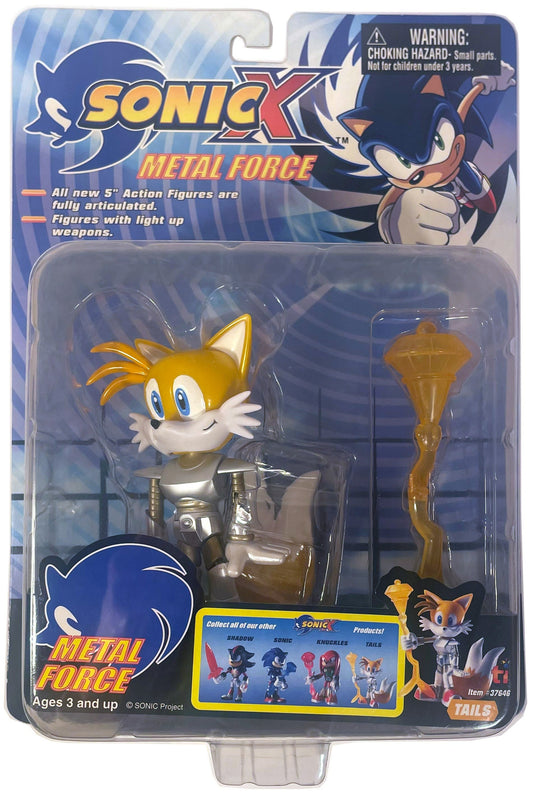 Toy Island Metal Force Sonic X Tails Miles Prower Action Figure