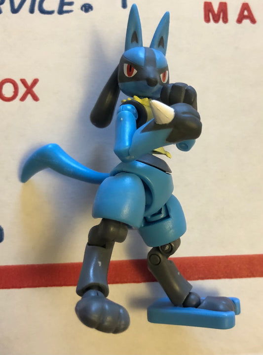 Pokémon Shodo Volume 3 Lucario Bandai 3" Inch Figure (Used)