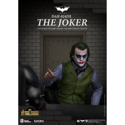 Dark Knight Joker DAH-024DX 8-Ction Deluxe Action Figure (Pre-Order)