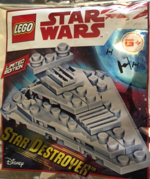 LEGO Star Wars Limited Edition Star Destroyer Foil Pack Bag Build Set 911842