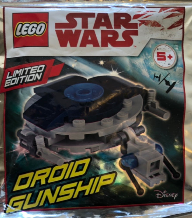 LEGO Star Wars Limited Edition Droid Gunship Foil Pack Bag Build Set 911729