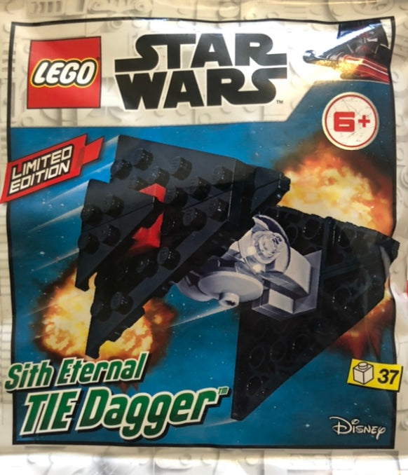 LEGO Star Wars Limited Edition Sith Eternal TIE Dagger Foil Pack Bag Build Set 912064