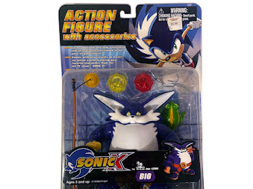 Toy Island Big the Cat Sonic X Action Figure With Accessories