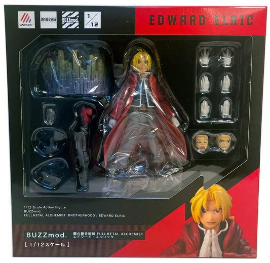 Edward Elric BUZZmod Ver Fullmetal Alchemist Brotherhood 1/12 Figure