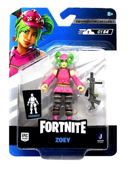 Fortnite Legendary Micro Series 2.5” Inch Articulated Figure Zoey